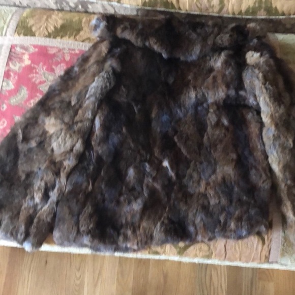 Natural Brown Fur Coat - Picture 4 of 4